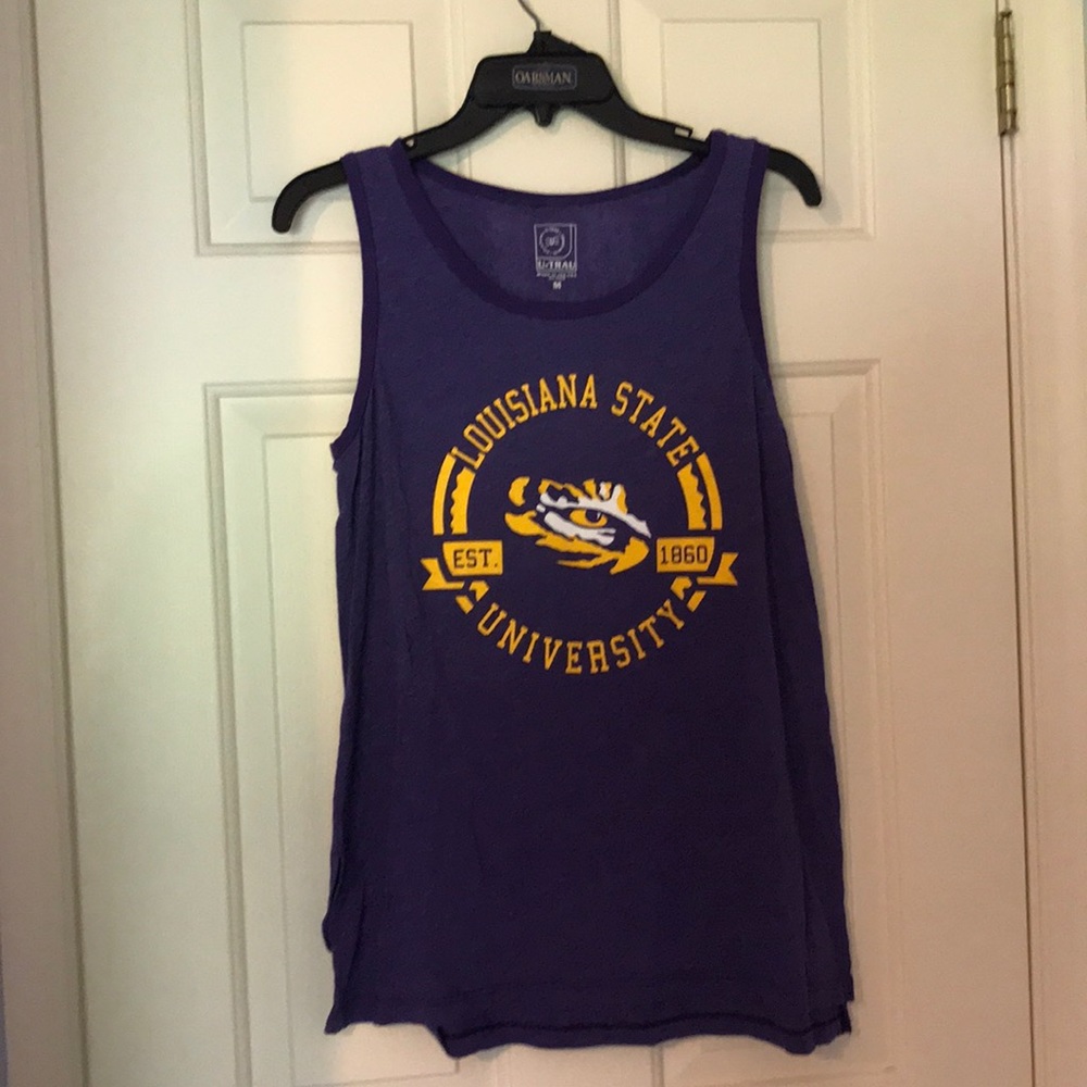 PUPLE LSU TANK